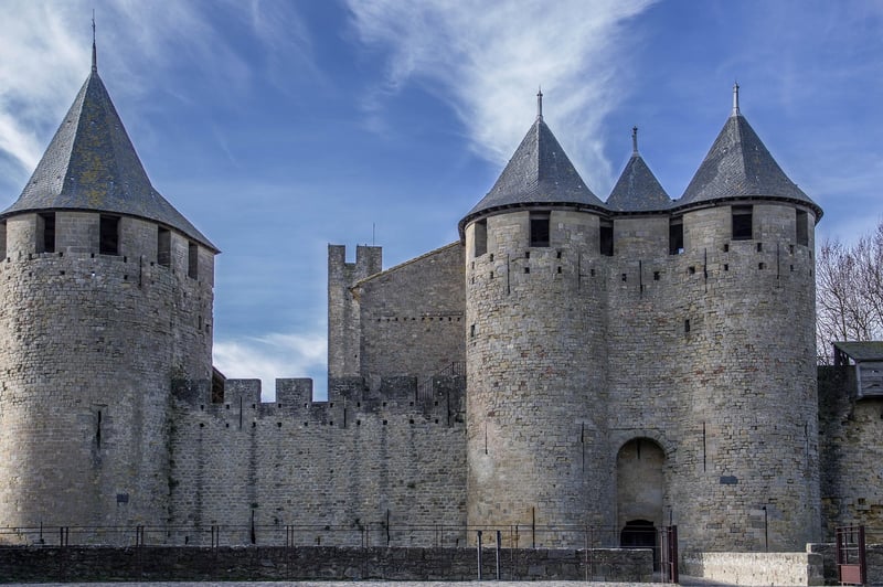 Carcassonne, France Castle